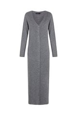 Cortefiel Soft midi cardigan Grey