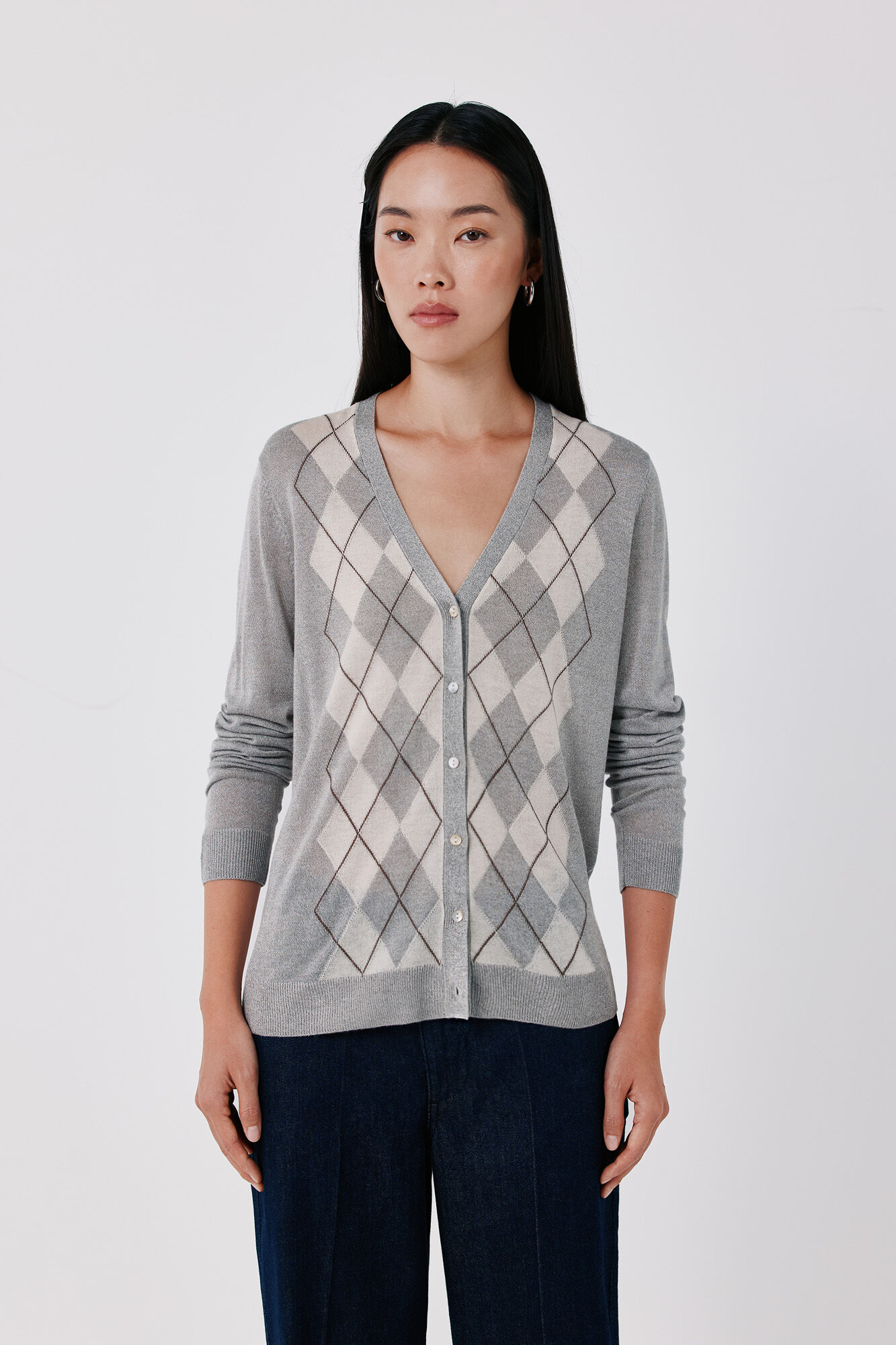 Cortefiel Chaqueta escote pico