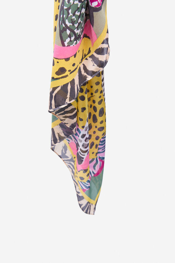 Cortefiel Safari scarf Multicolour