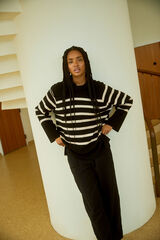Object Oversized jumper Black
