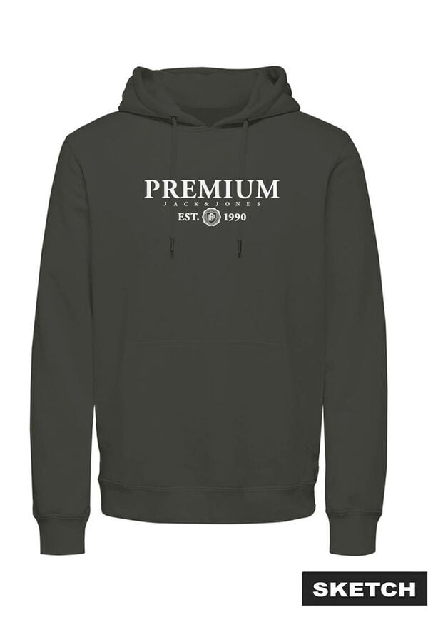 Jack & Jones Sweatshirt com capuz capuz Cinzento