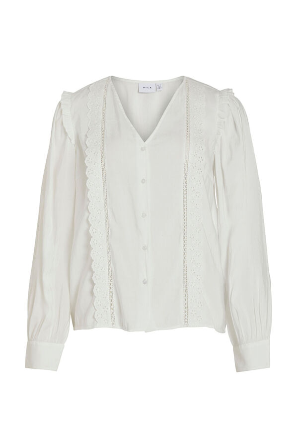 Vila Camisa enfiada Branco