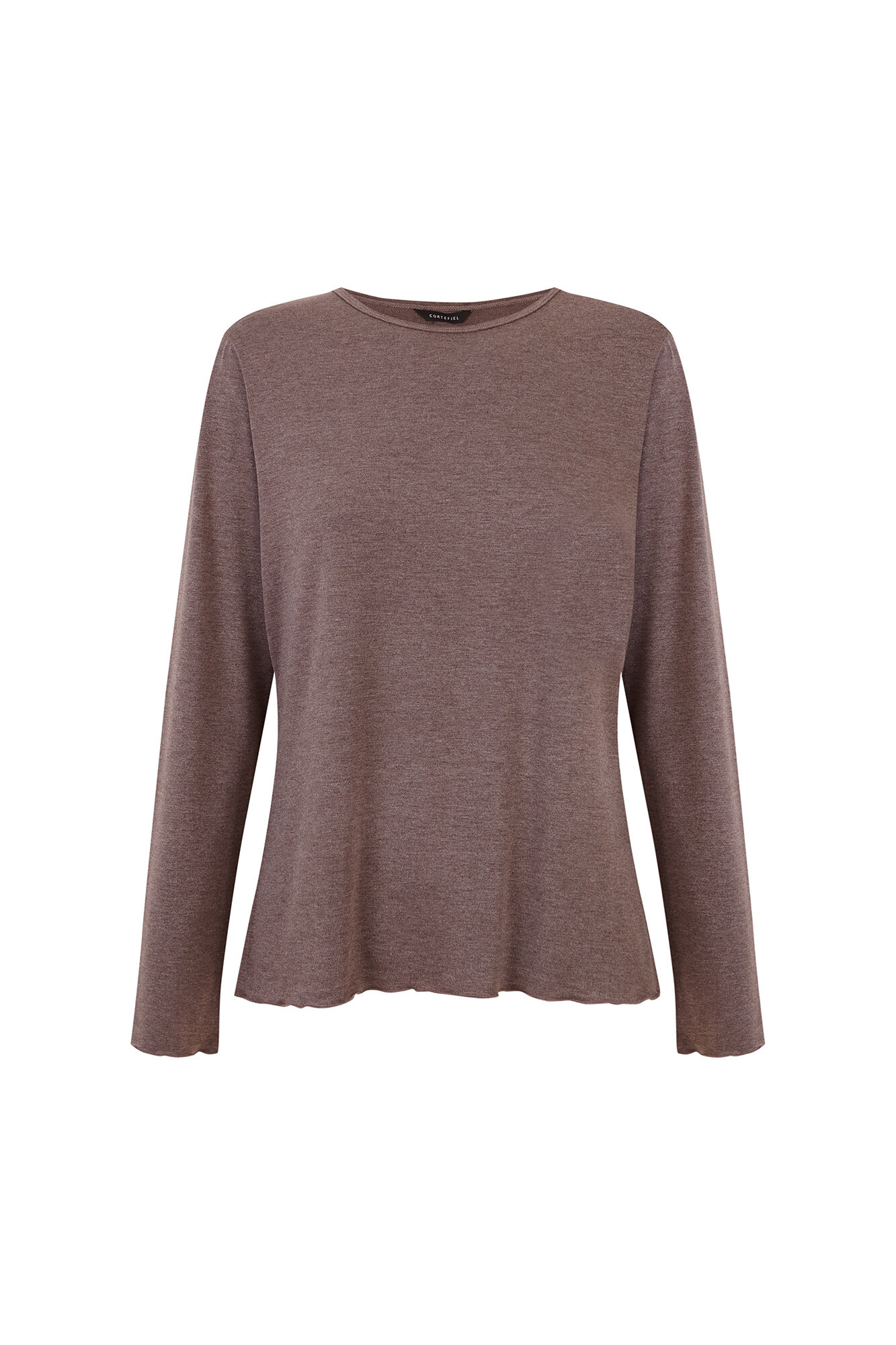Cortefiel Long sleeve basic T-shirt