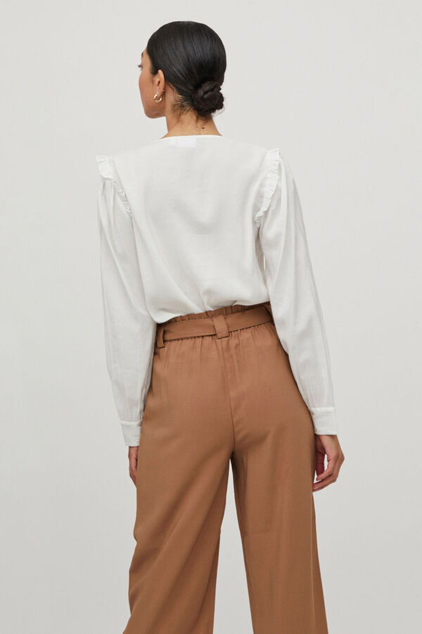 Vila Camisa enfiada Branco