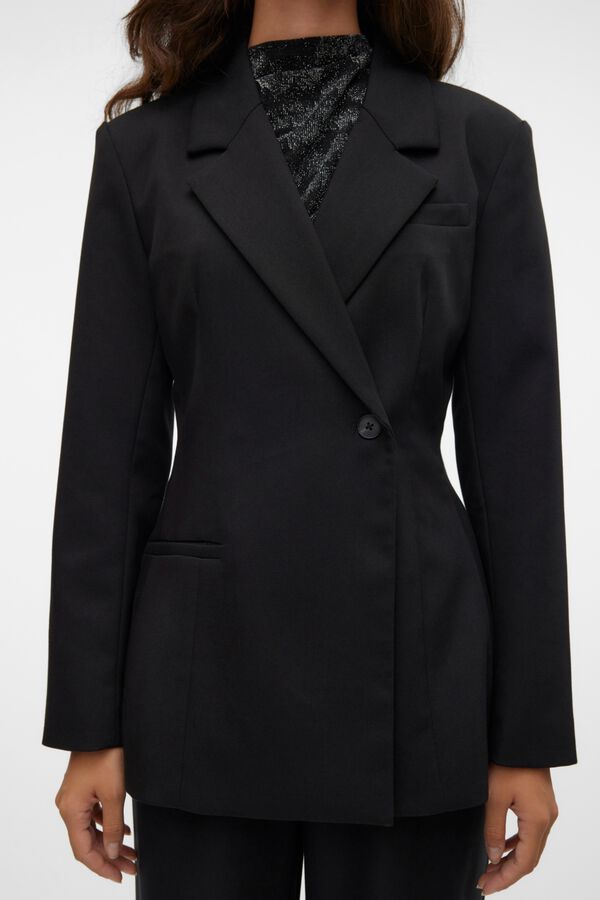 Vero Moda Blazer cintado Preto