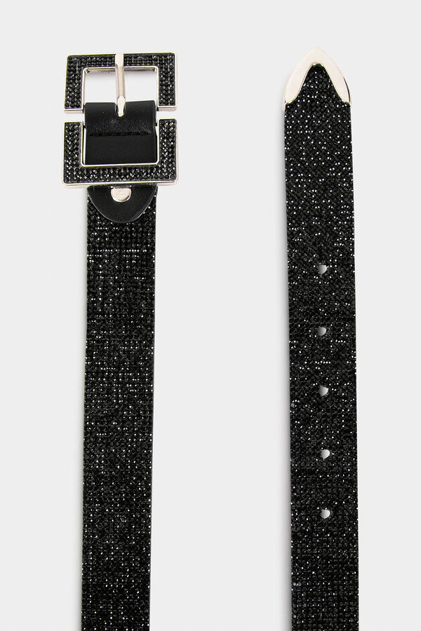 Cortefiel Diamante belt Grey
