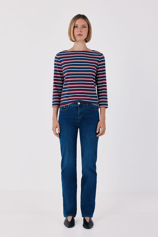Cortefiel Sensational straight jeans Blue