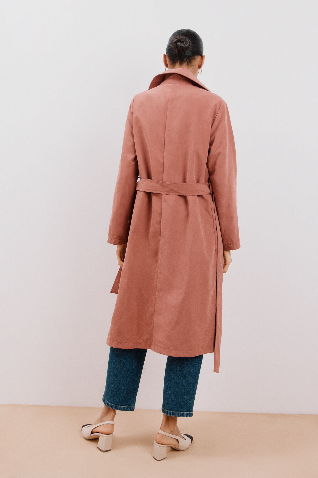 Water repellent trench coat clearance