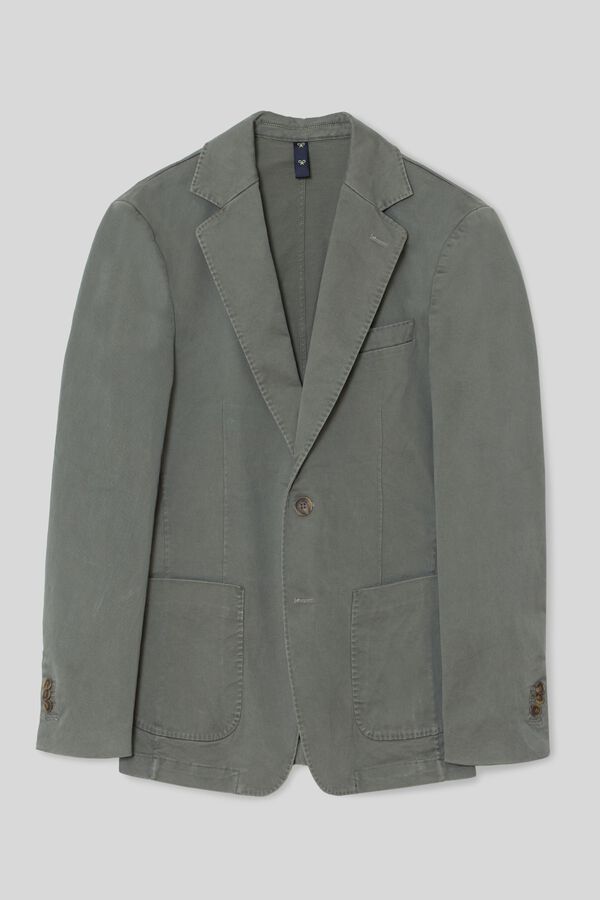 Silbon Americana casual verde Verde