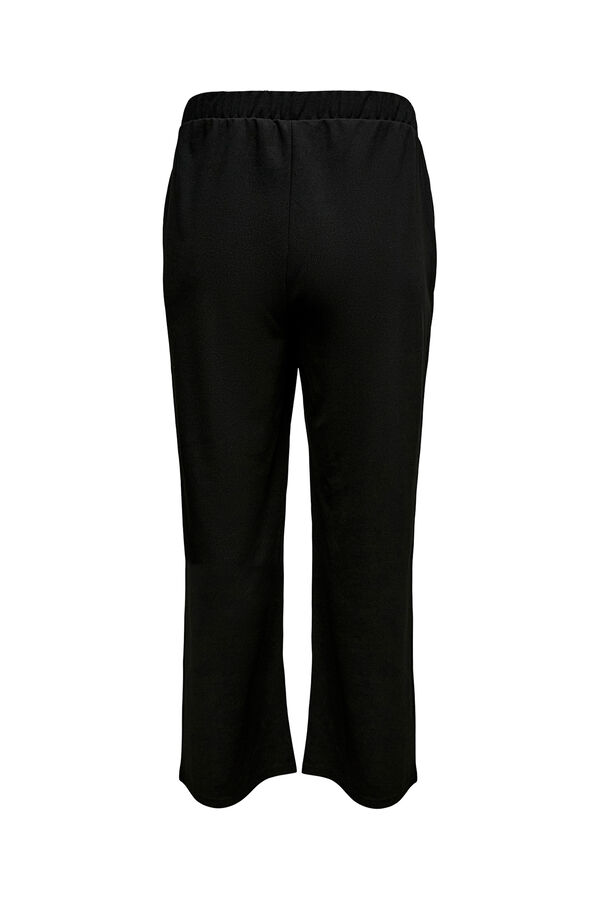 Vero Moda Curve Cal&ccedil;as tamanho grande com fivela Preto