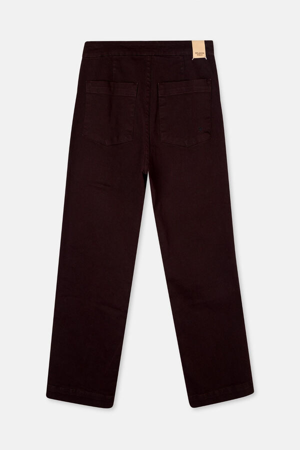 Silbon Calça de culotte Castanho