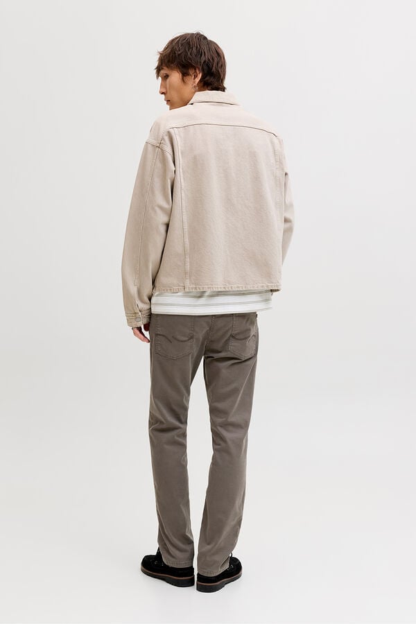 Jack & Jones Cal&ccedil;as b&aacute;sicas regulares Castanho