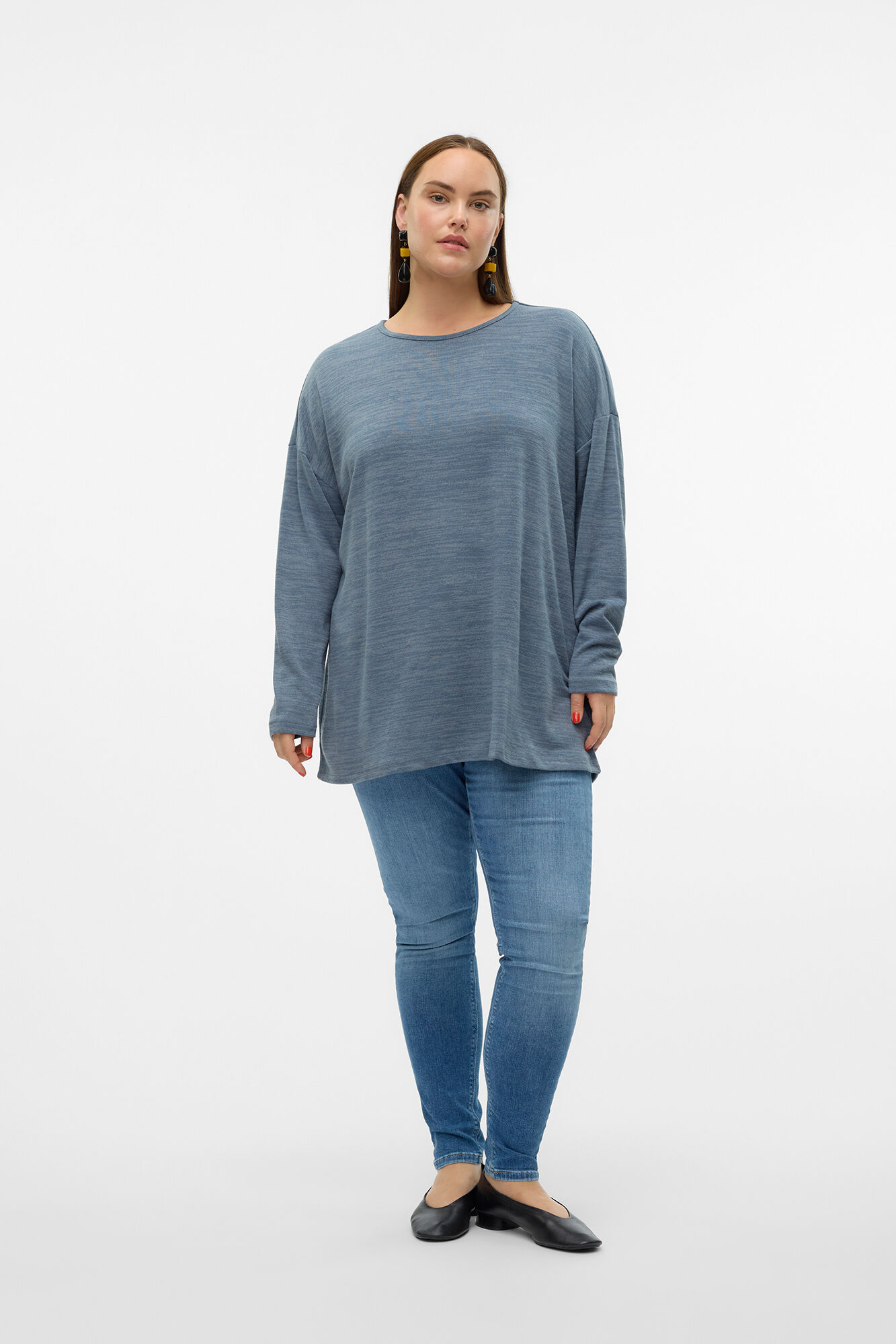 Vero Moda Curve Camiseta manga larga talla grande