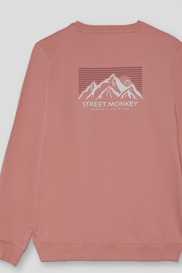 Street Monkey Sweatshirt estampada Subiu