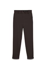 Vero Moda Cal&ccedil;a de vestir de tornozelo Castanho