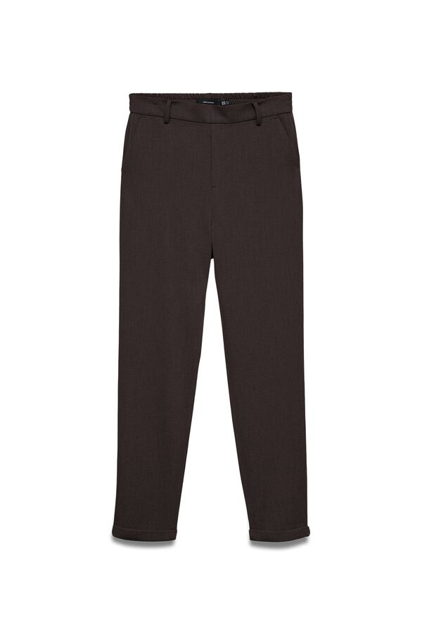 Vero Moda Cal&ccedil;a de vestir de tornozelo Castanho