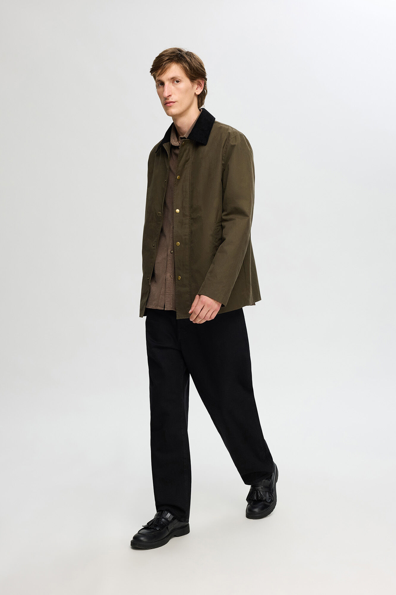Cortefiel corduroy jacket sale