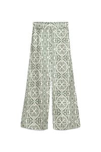 Vero Moda Cal&ccedil;a fluida com cintura el&aacute;stica