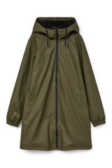 Vero Moda Impermeável com capuz Verde
