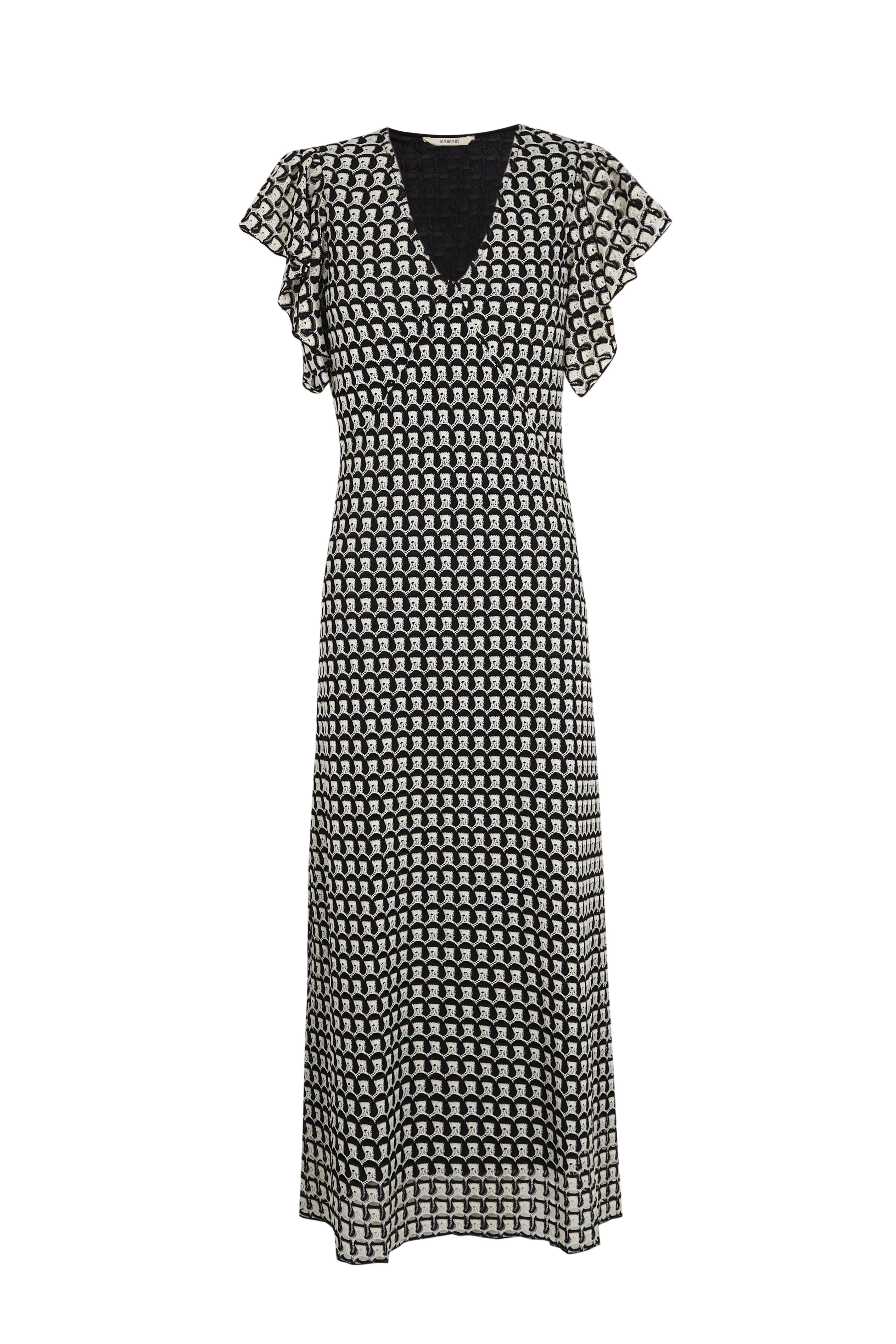 Slowlove Vestido com estrutura multicolor