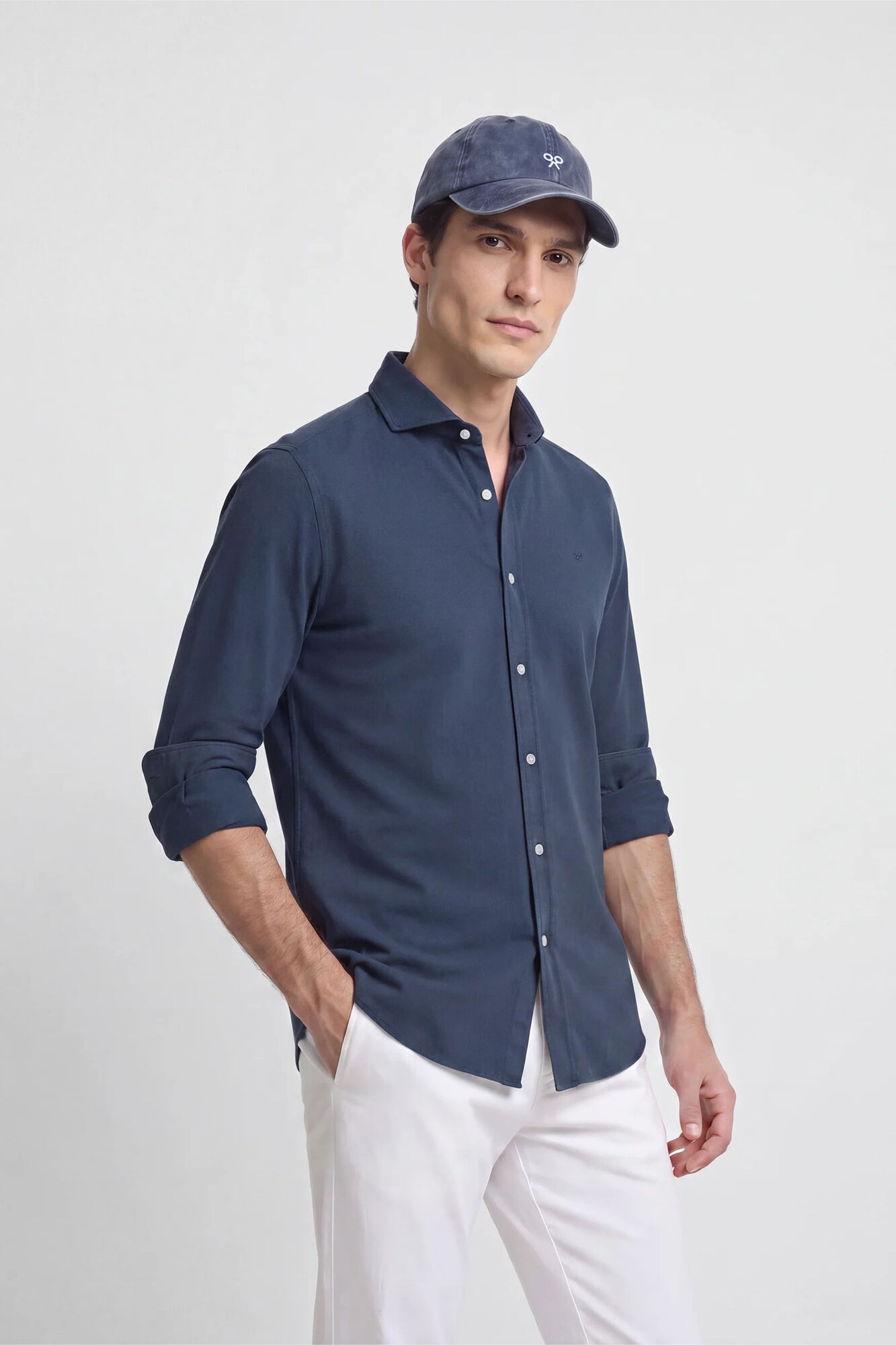 Silbon Camisa desportiva estruturada