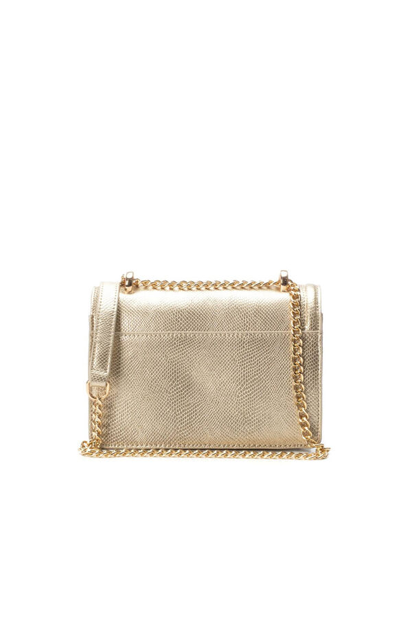 XTI Metallic chain small bag Gold