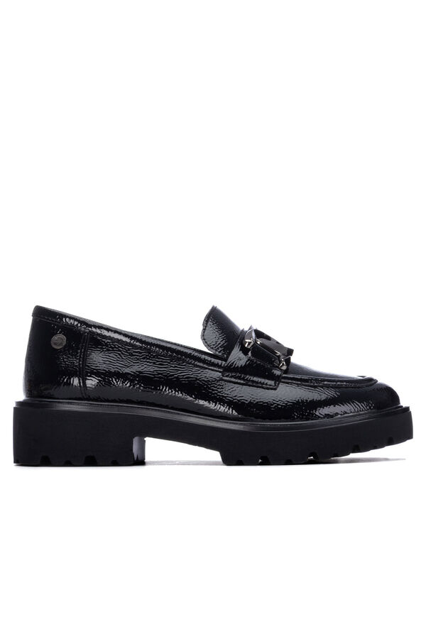 XTI Track sole loafers Black