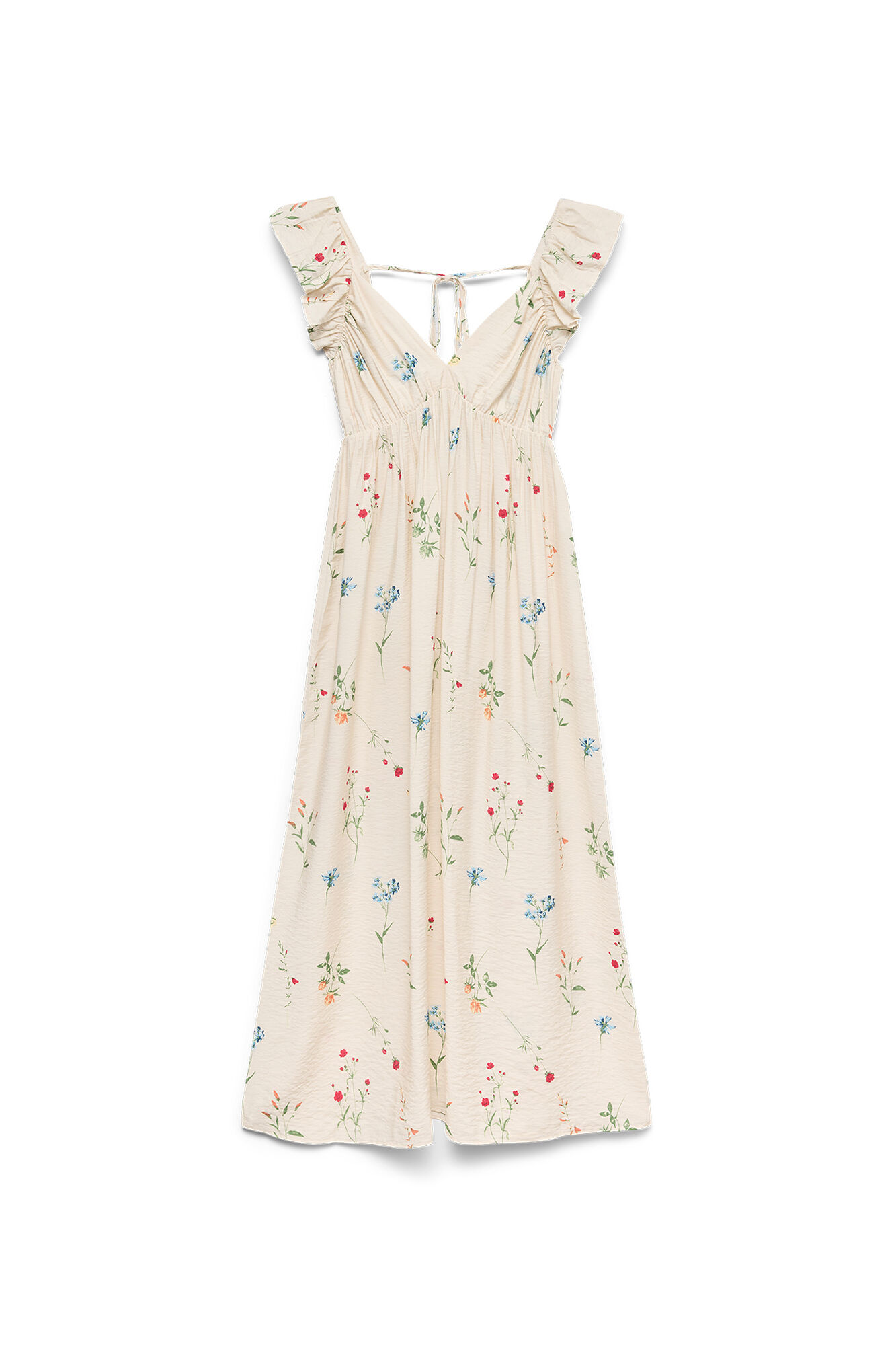 Vero Moda Vestido midi de al&ccedil;as