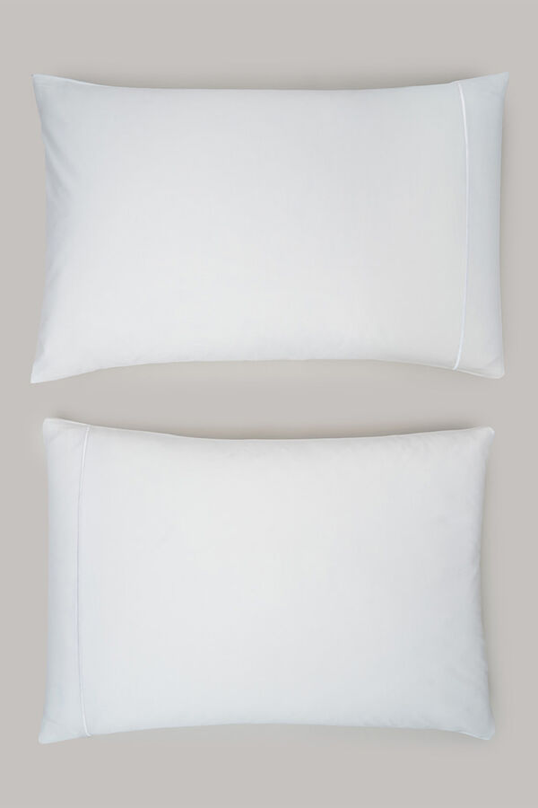Cortefiel Capa de Travesseiro Regent  Cama 135-140 cm Branco