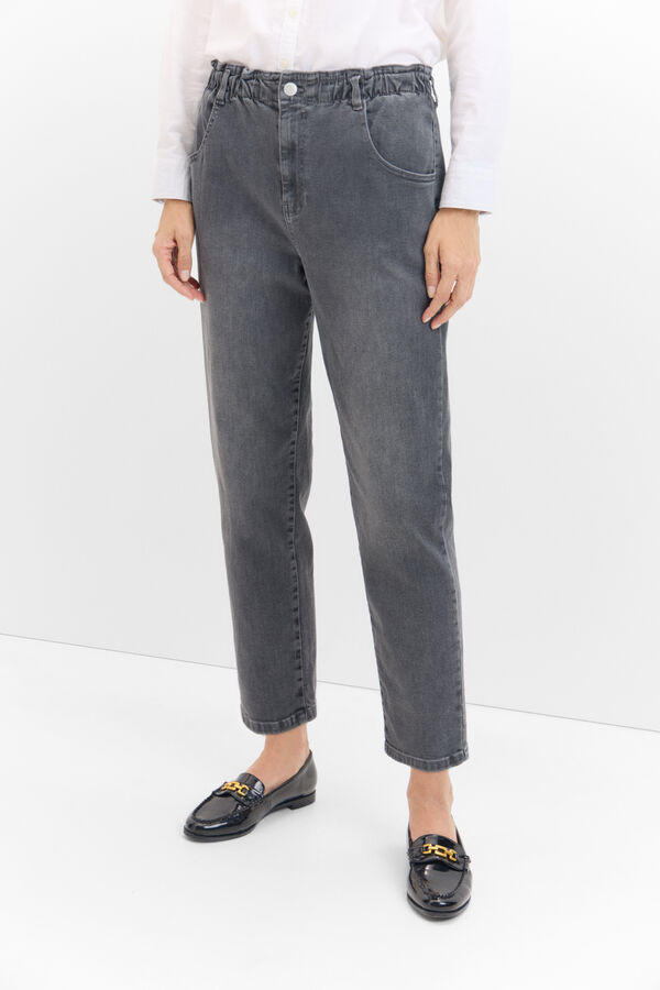 Cortefiel Pantalones vaqueros Easy Fit Gris oscuro