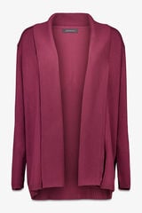 Cortefiel Chaqueta cuello chal Vino