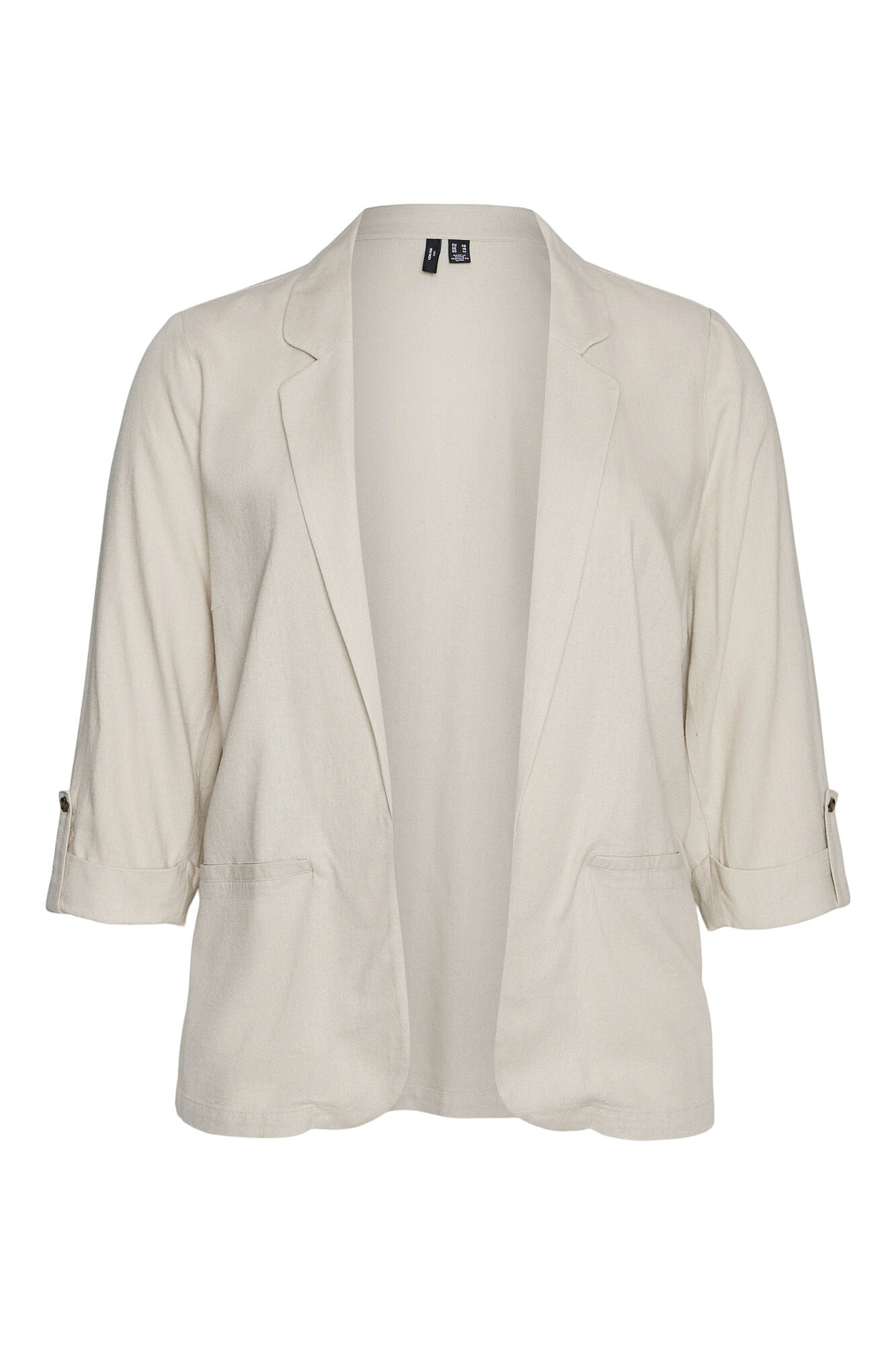 Vero Moda Curve Blazer de mulher aberto com aba tamanho grande