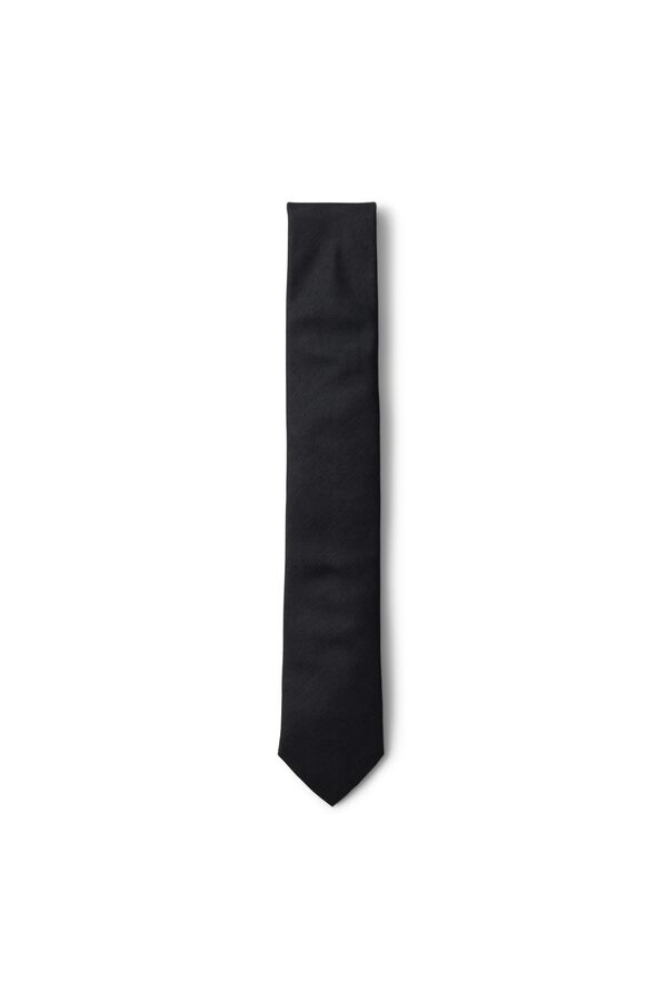 Selected Gravata com estrutura Preto