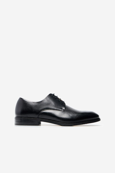 Cortefiel Lace-up dress shoe Black