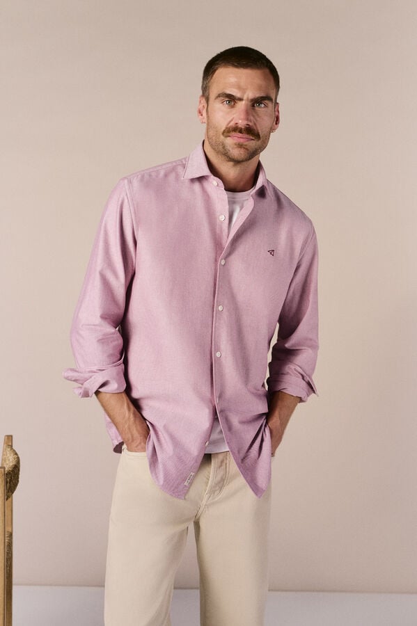 OOTO Camisa liso manga comprida Granada