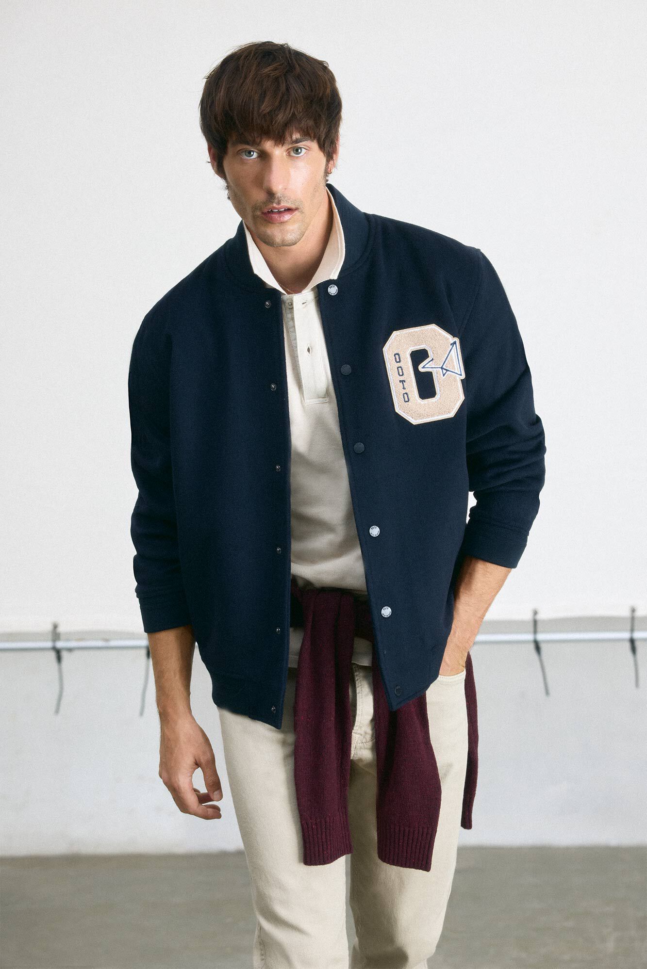 Chaqueta con bolsillos Cazadoras chaquetas y chalecos de hombre Cortefiel
