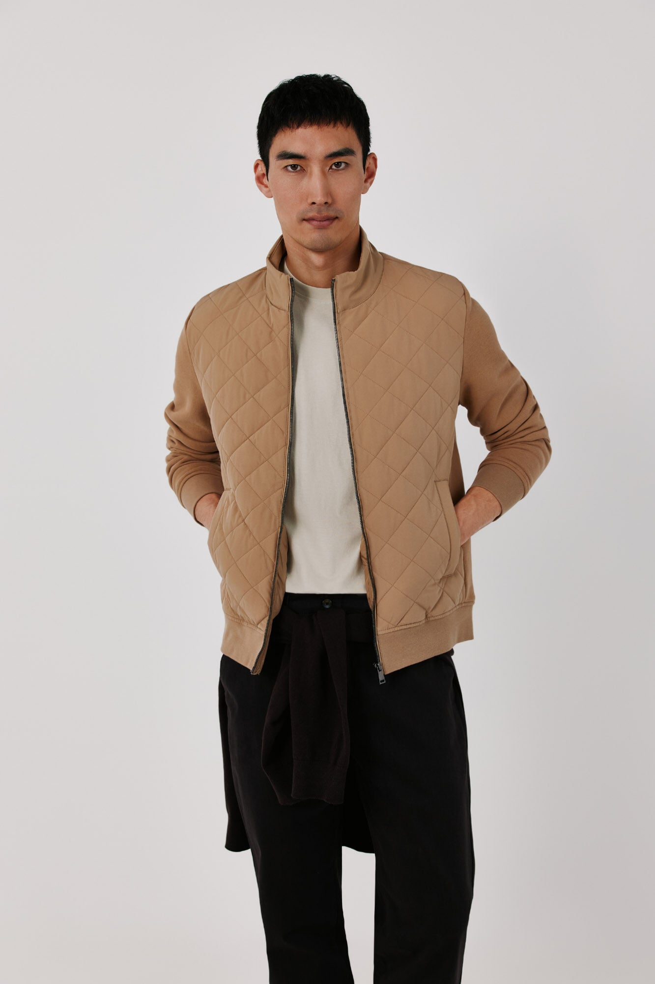 Cortefiel Combined knit cardigan