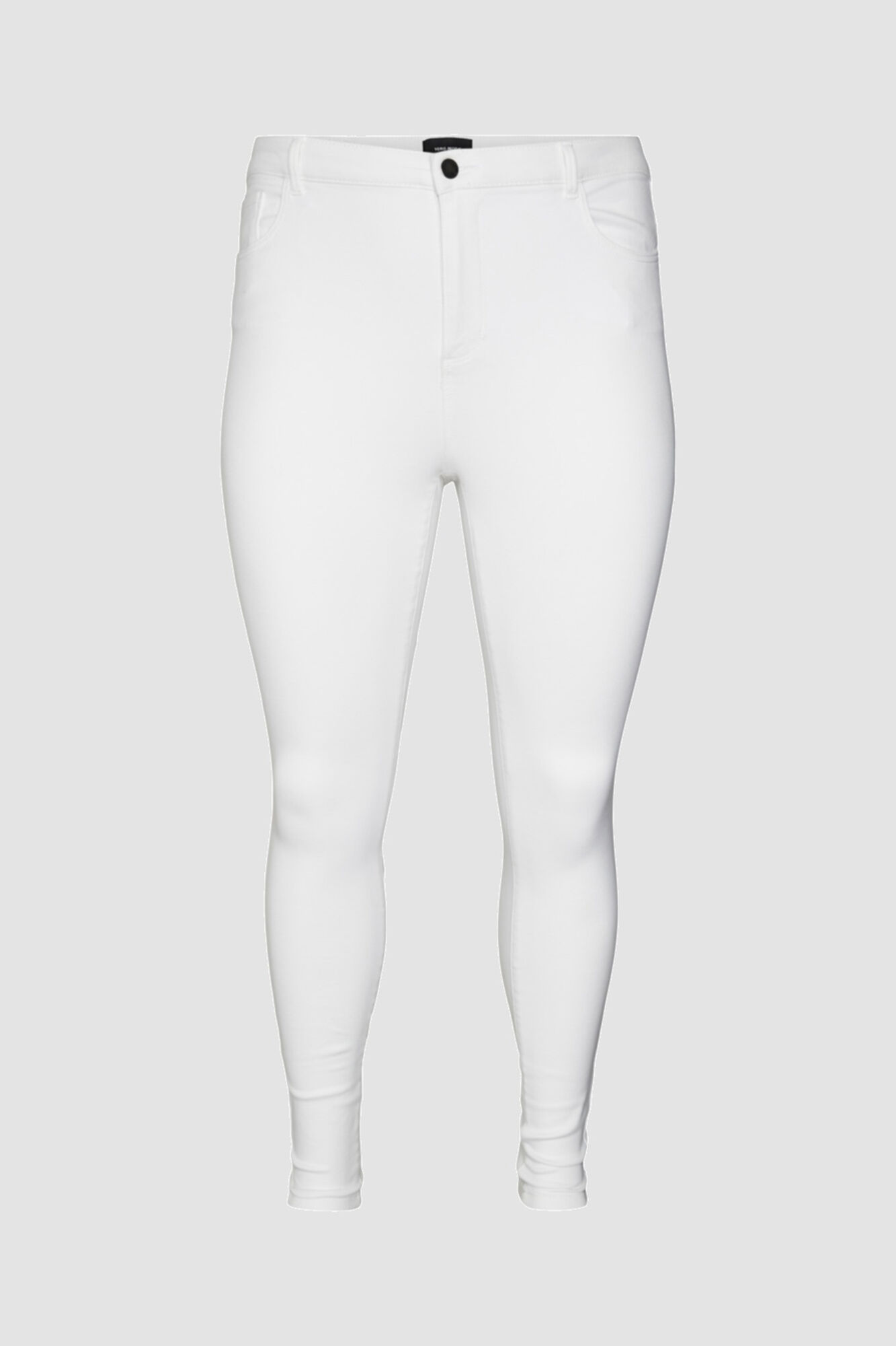 White joni jeans top