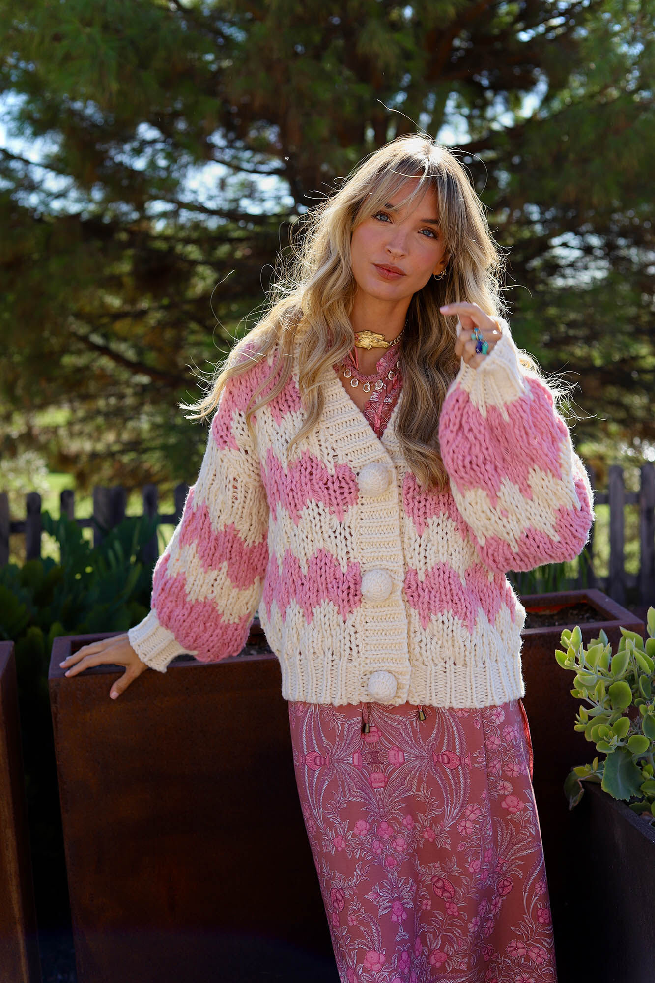 Jaase Casaco de malha de malha