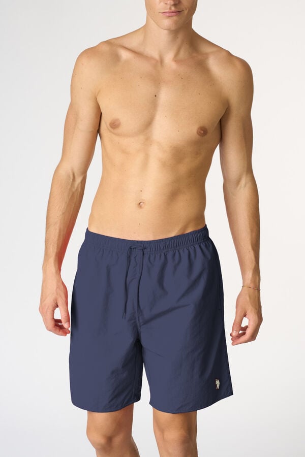Us Polo Fato de banho para homem Azul