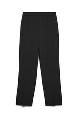 Vero Moda Long trouser with buttons detail Black