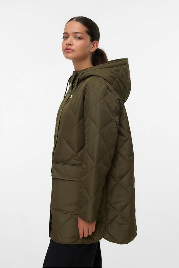 Vero Moda Casaco sobretudo  Verde