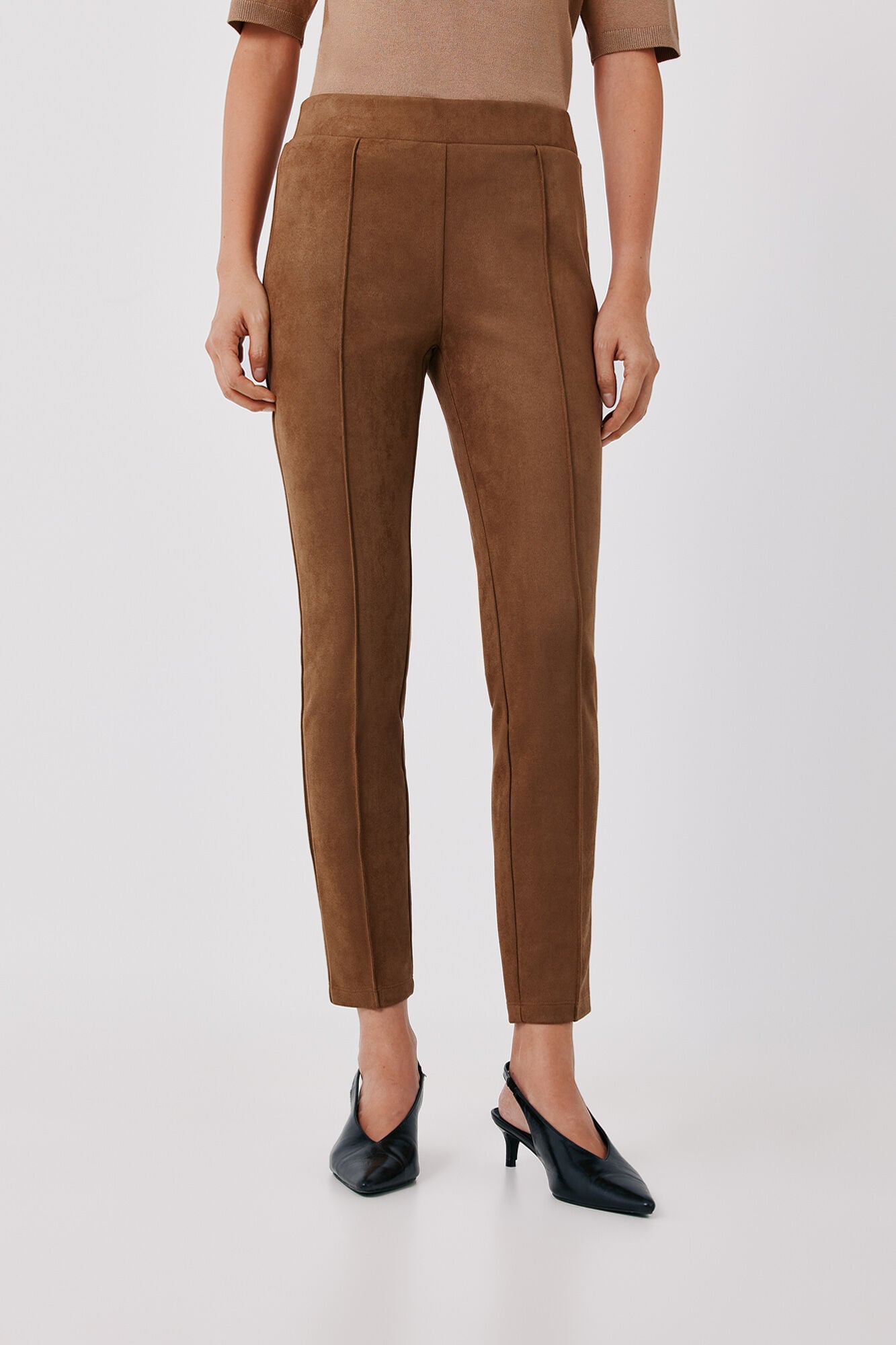 Cortefiel Faux suede women's leggings