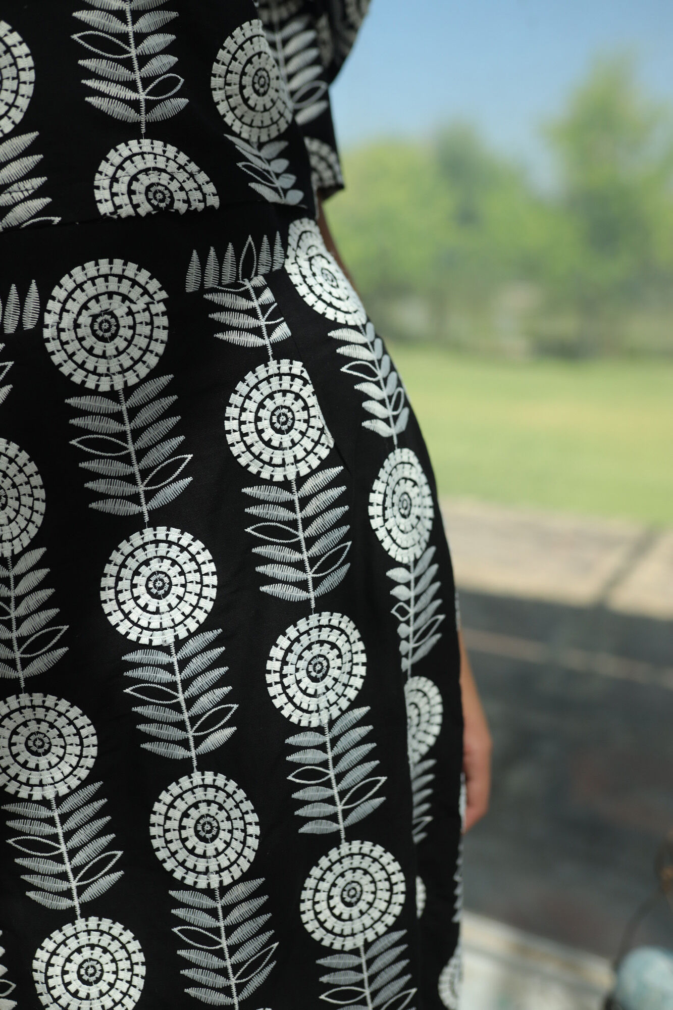 Panambi Saia bordada flor