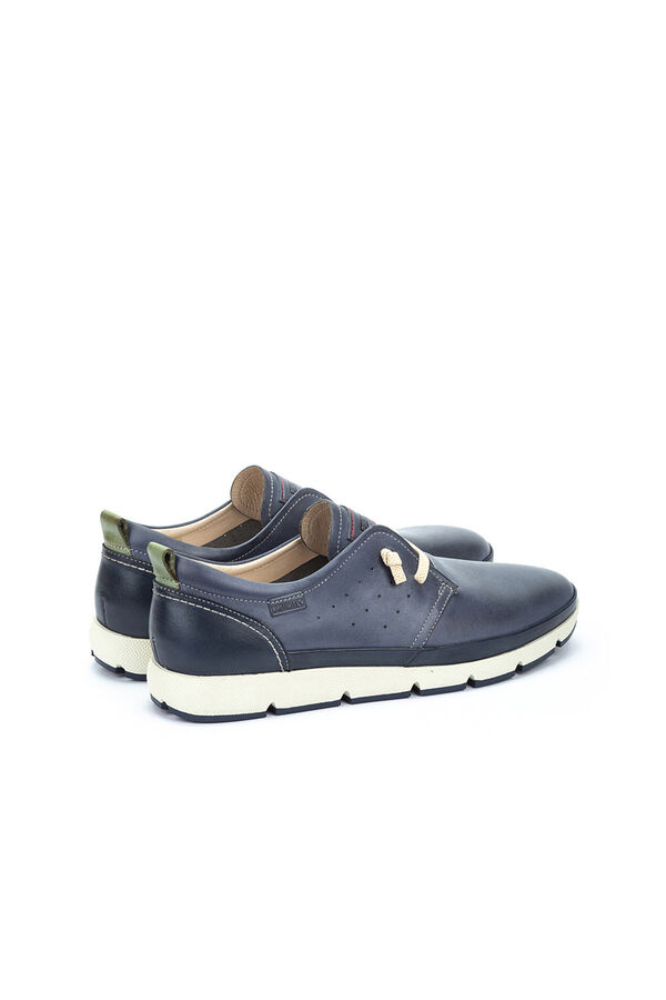 Pikolinos Deportivos con cierre el&aacute;stico para hombre Azul marino