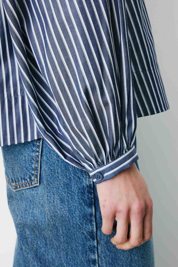 Grace & Mila Striped Albane blouse Printed blue