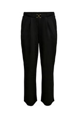 Vero Moda Curve Cal&ccedil;as tamanho grande com fivela Preto