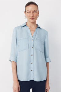 Cortefiel Tencel denim shirt