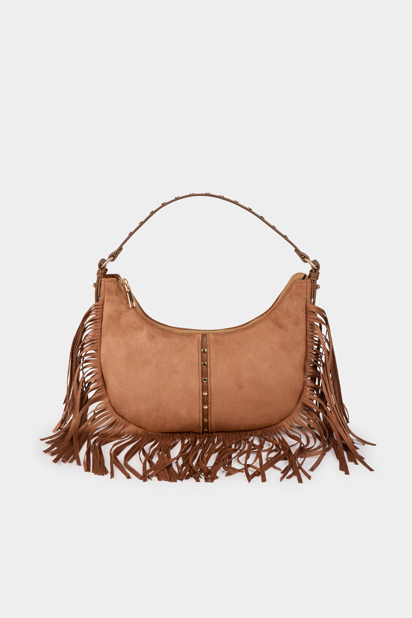 Morgan Bolso de flecos de ante