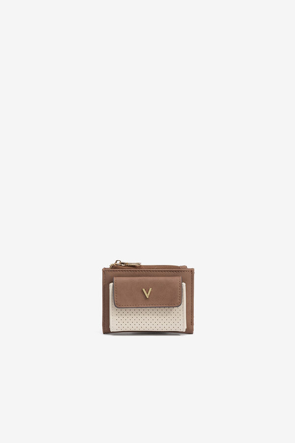 Vilanova Monedero bolsillo bicolor Marfil